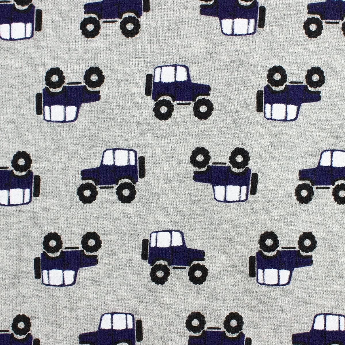 imageZutano Baby Organic Cotton Footie Pajamas SnapFront Infant PajamasOff Road