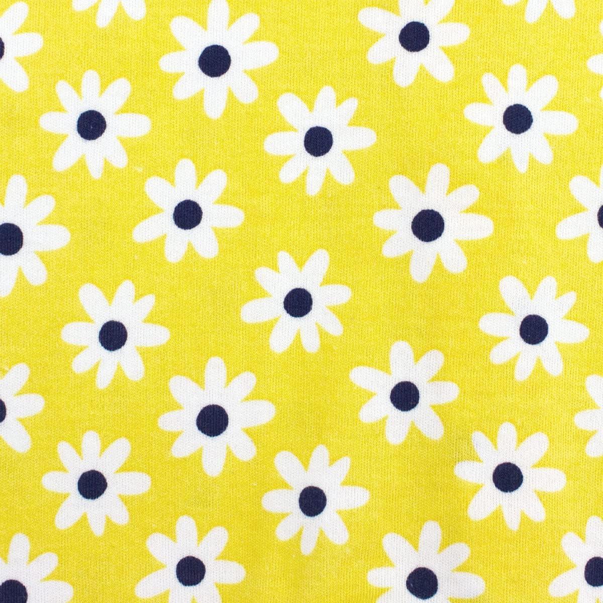 imageZutano Baby Organic Cotton Footie Pajamas SnapFront Infant PajamasYellow Daisy