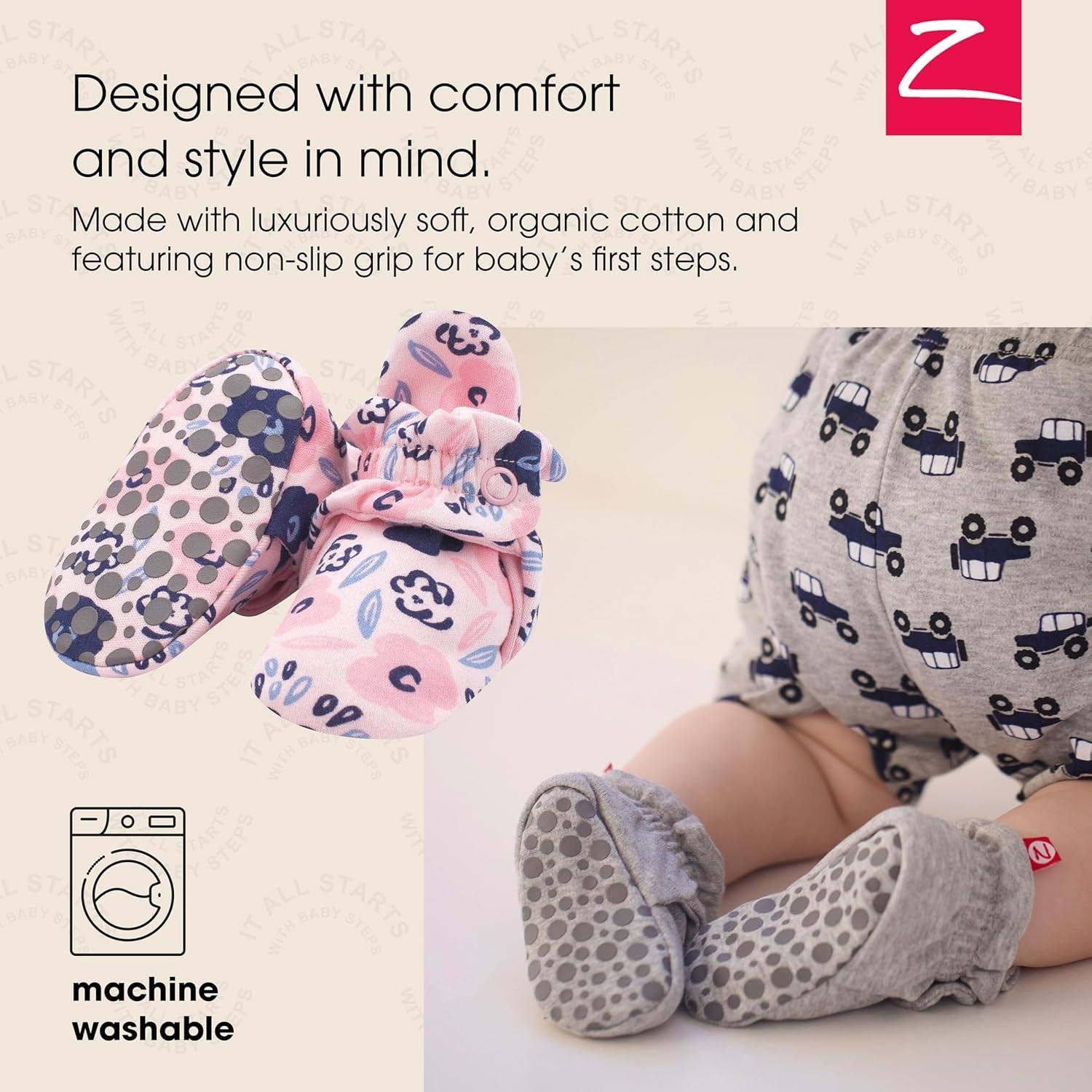 imageZutano Organic Baby Booties Newborn Infant Lost Baby Socks Solution Unisex Girl Boy 03 36 612 1218 1824 MonthsBlossoms
