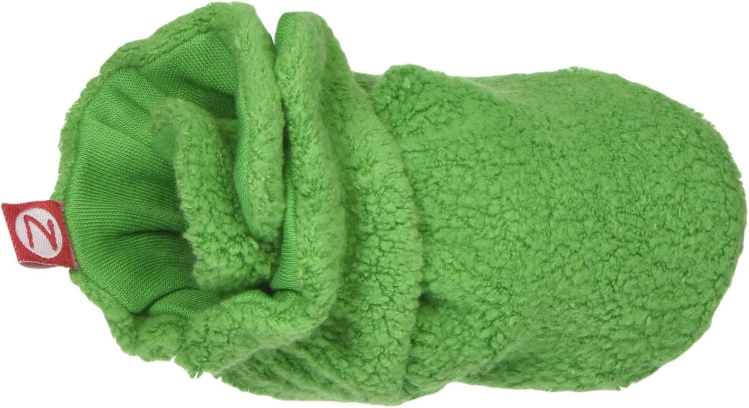 imageZutano Unisex Fleece Baby Booties Two Snap Closure Newborn to 24 MonthsApple