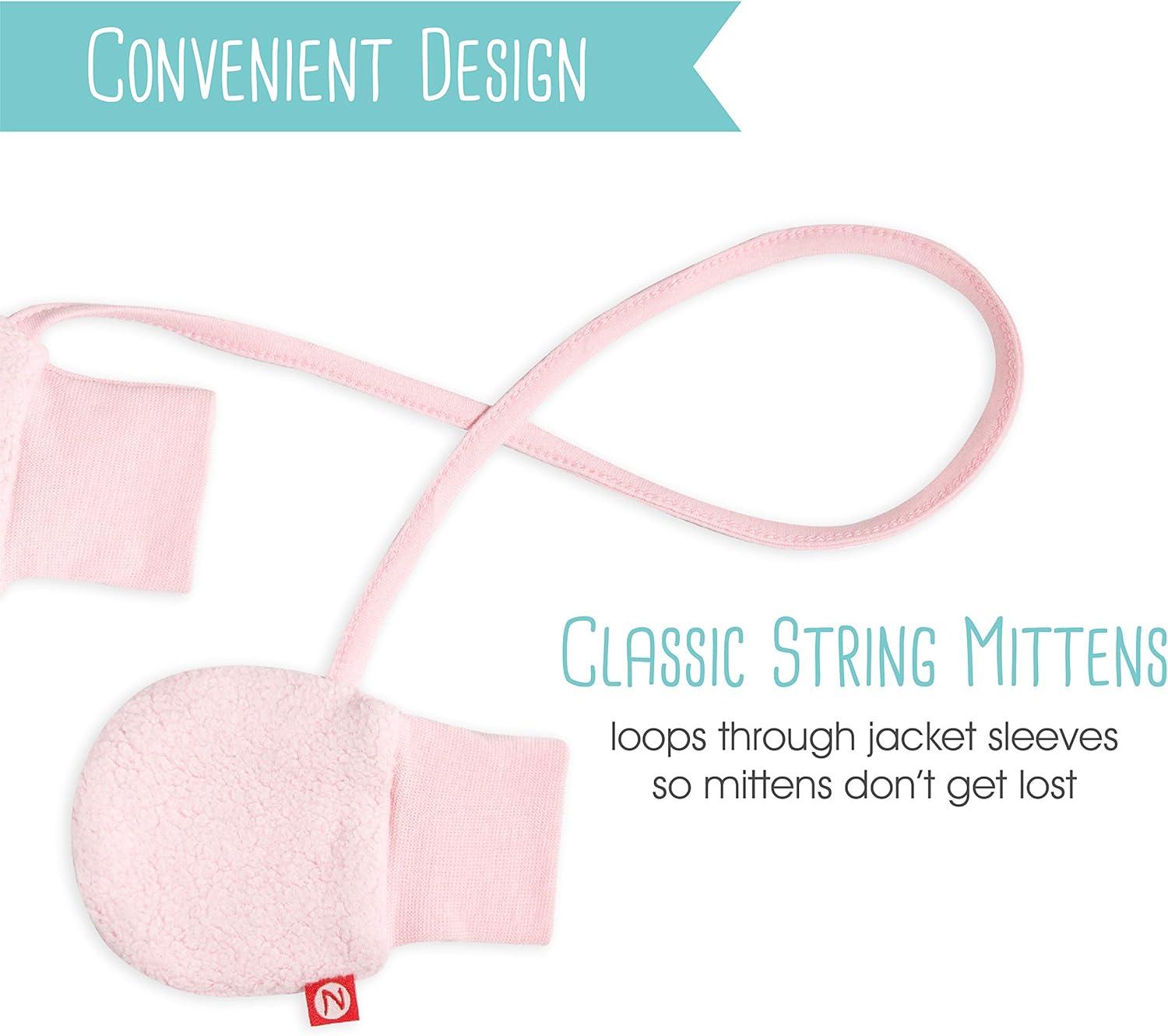 imageZutano babyboys Fleece MittensBaby Pink