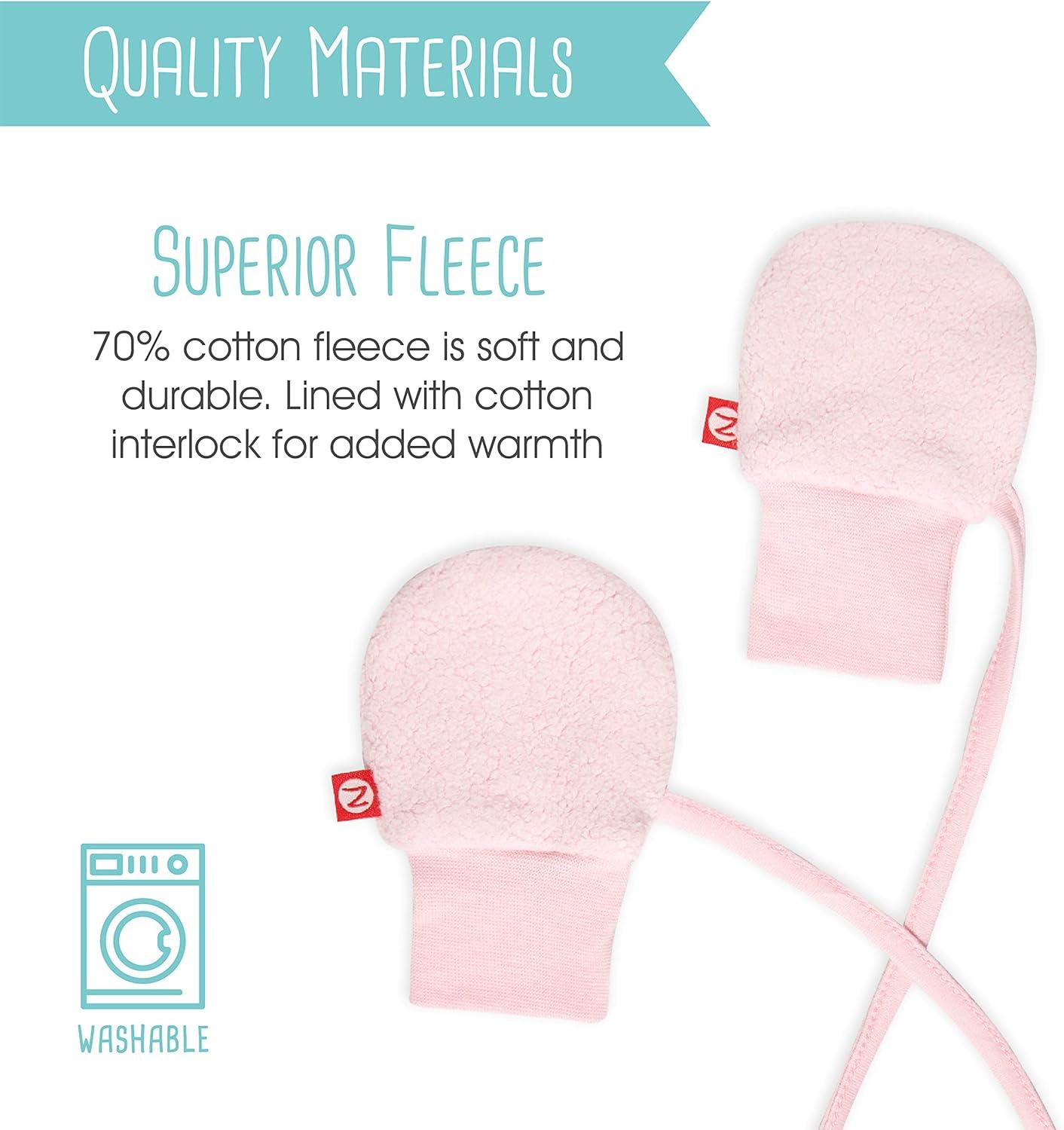 imageZutano babyboys Fleece MittensBaby Pink