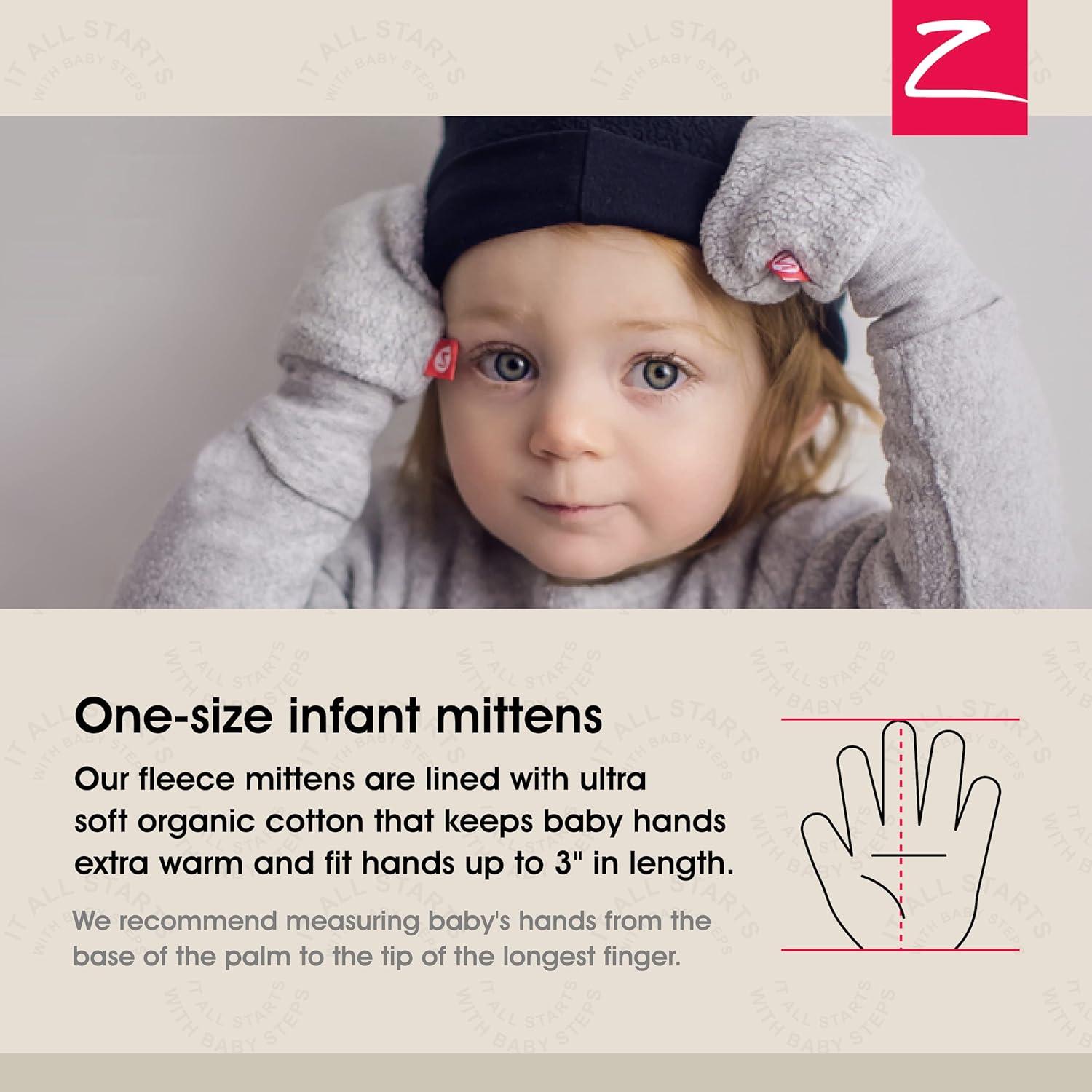 imageZutano babyboys Fleece MittensBaby Pink