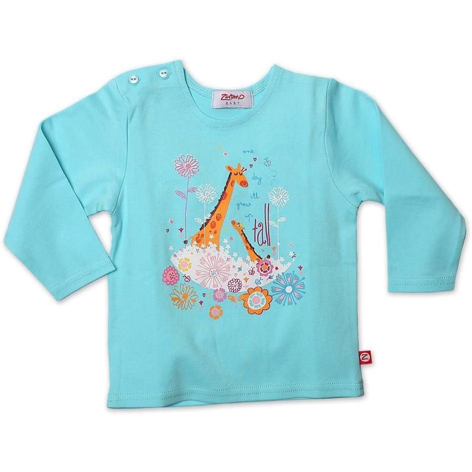 imageZutano Baby Girls Giardini Long Sleeve T ShirtAqua
