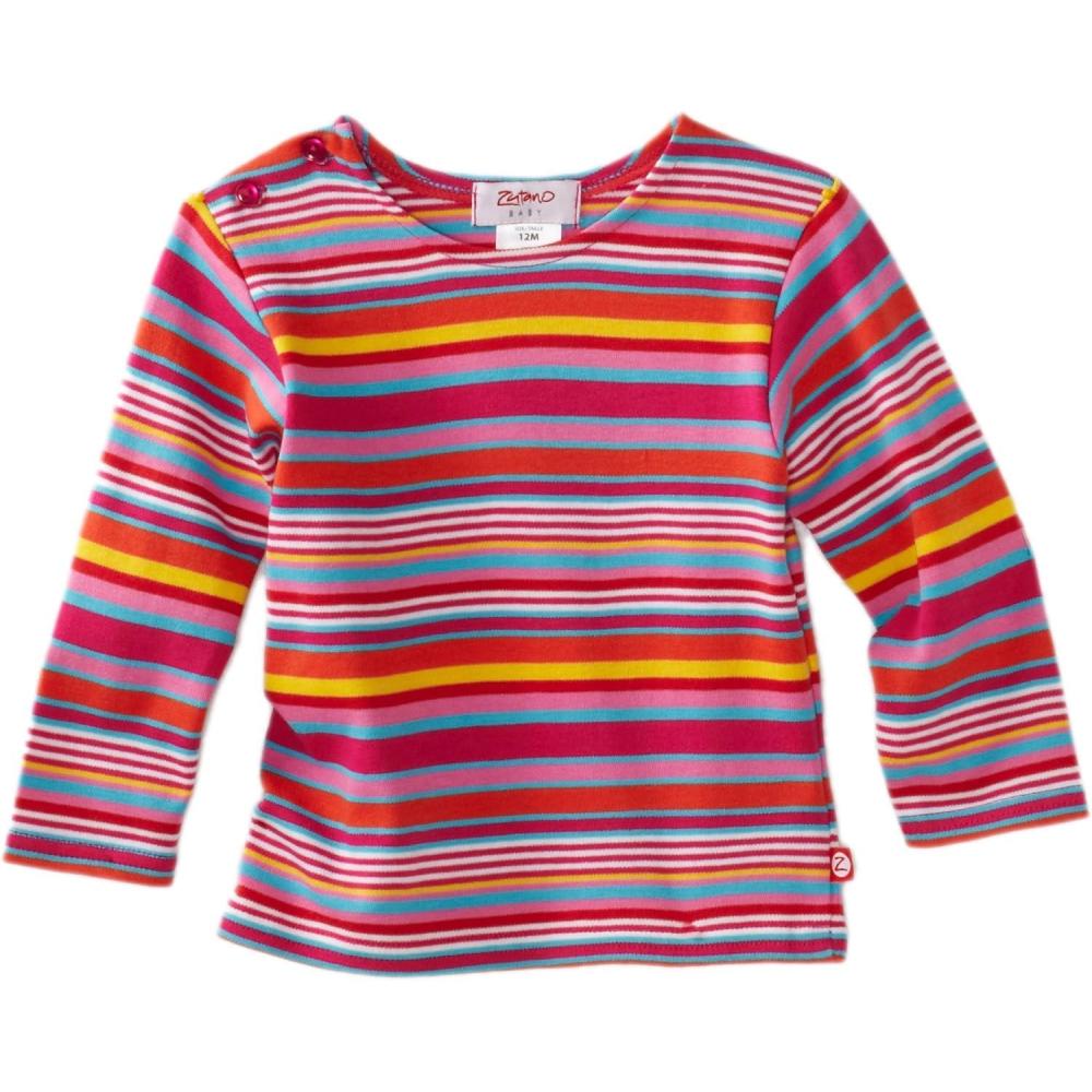 imageZutano Baby Girls Giardini Long Sleeve T ShirtFuchsia