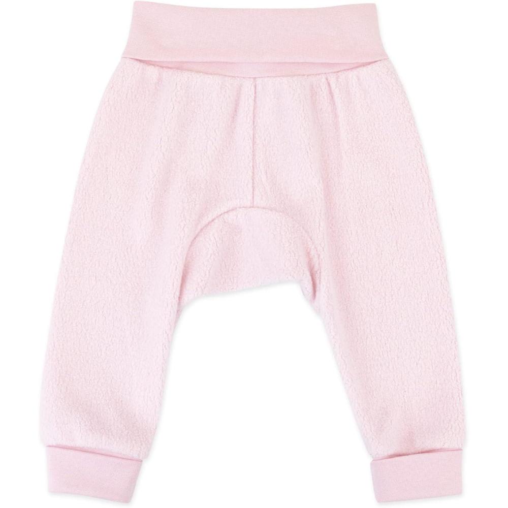 imageZutano Unisex Baby Cozie Fleece Cuff Pants Baby Sweatpants for Boys and GirlsBaby Pink