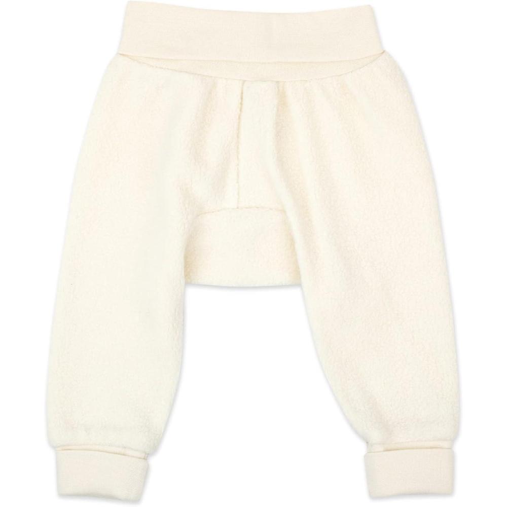 imageZutano Unisex Baby Cozie Fleece Cuff Pants Baby Sweatpants for Boys and GirlsCream