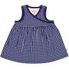 Navy Gingham/Surplice