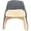imageZutano Cozie Fleece Unisex Toddler and Baby Trapper Hat ColdWeather Hat for Little Boys and GirlsGray