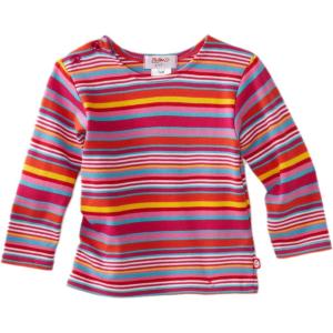 Zutano Baby Girls’ Giardini Long Sleeve T Shirt(Fuchsia)