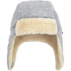 Zutano Cozie Fleece Unisex Toddler and Baby Trapper Hat, Cold-Weather Hat for Little Boys and Girls(Heather Gray)
