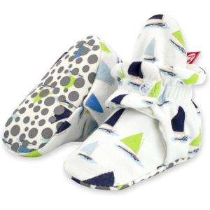 Zutano Organic Baby Booties Newborn Infant, Lost Baby Socks Solution, Unisex, Girl, Boy, 0-3, 3-6, 6-12, 12-18, 18-24 Months(Sailing)