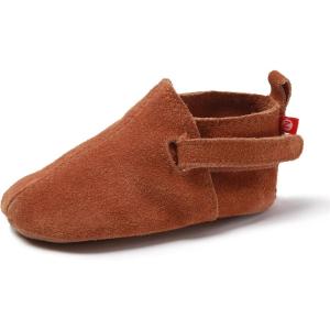 Zutano Unisex-Baby Leather Baby Shoes(Tan Suede)