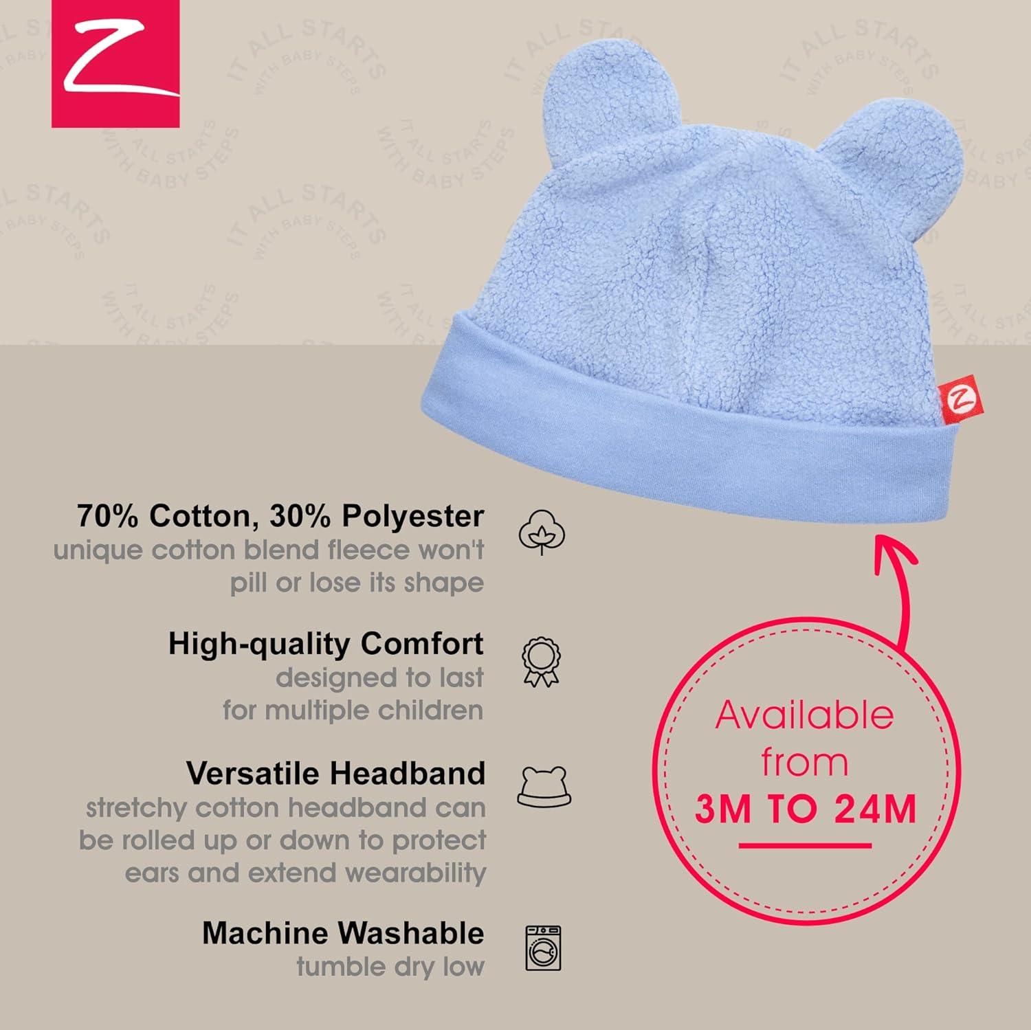 imageZutano Baby Cozie Hat Light Blue