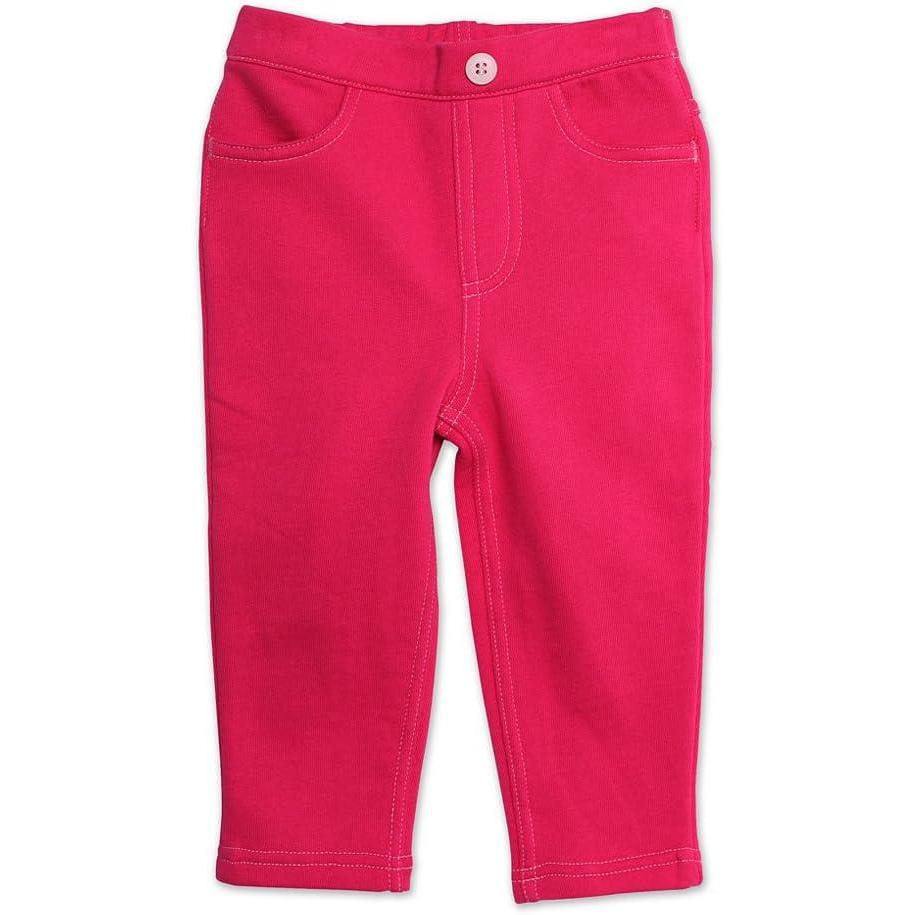 imageZutano Baby Girls Terry Matchstick JeanFuchsia