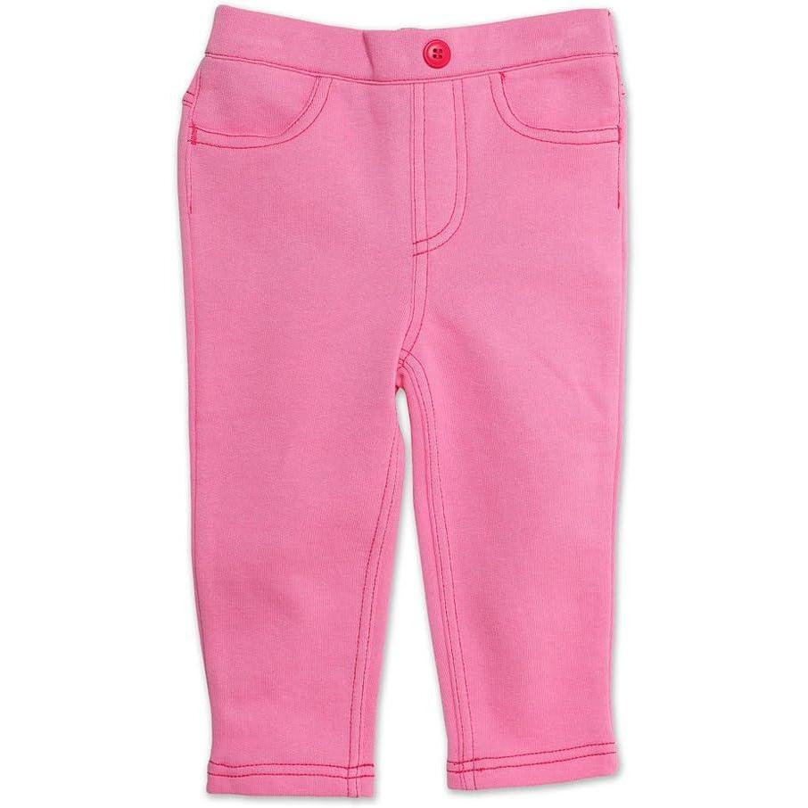 imageZutano Baby Girls Terry Matchstick JeanHot Pink
