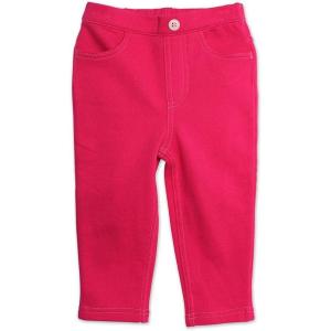 Zutano Baby Girls’ Terry Matchstick Jean(Fuchsia)