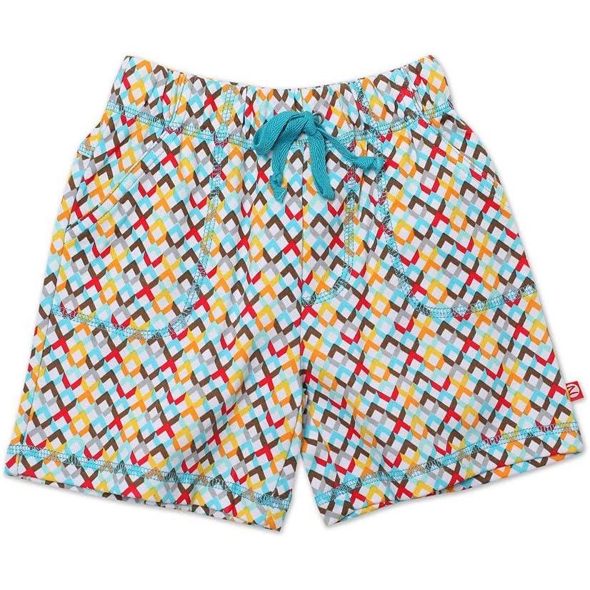 imageZutano Little Boys Helix Drawstring ShortMulti