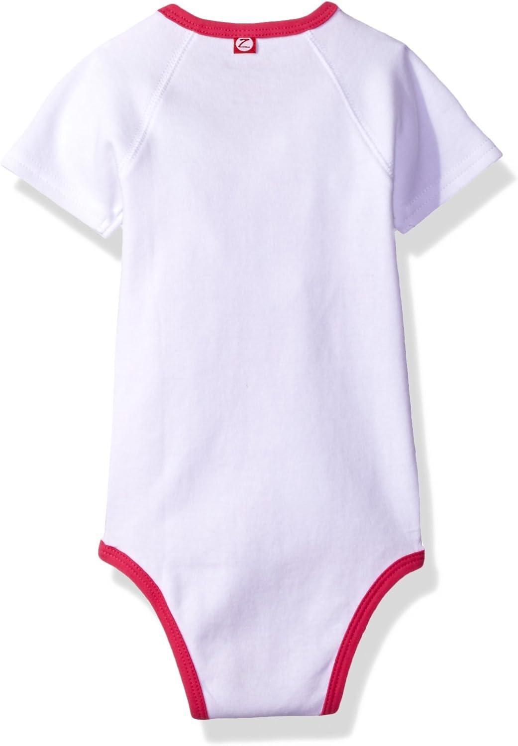 imageZutano Baby Girls Short Sleeve Bodysuit Tweet Love 6M 36 Months