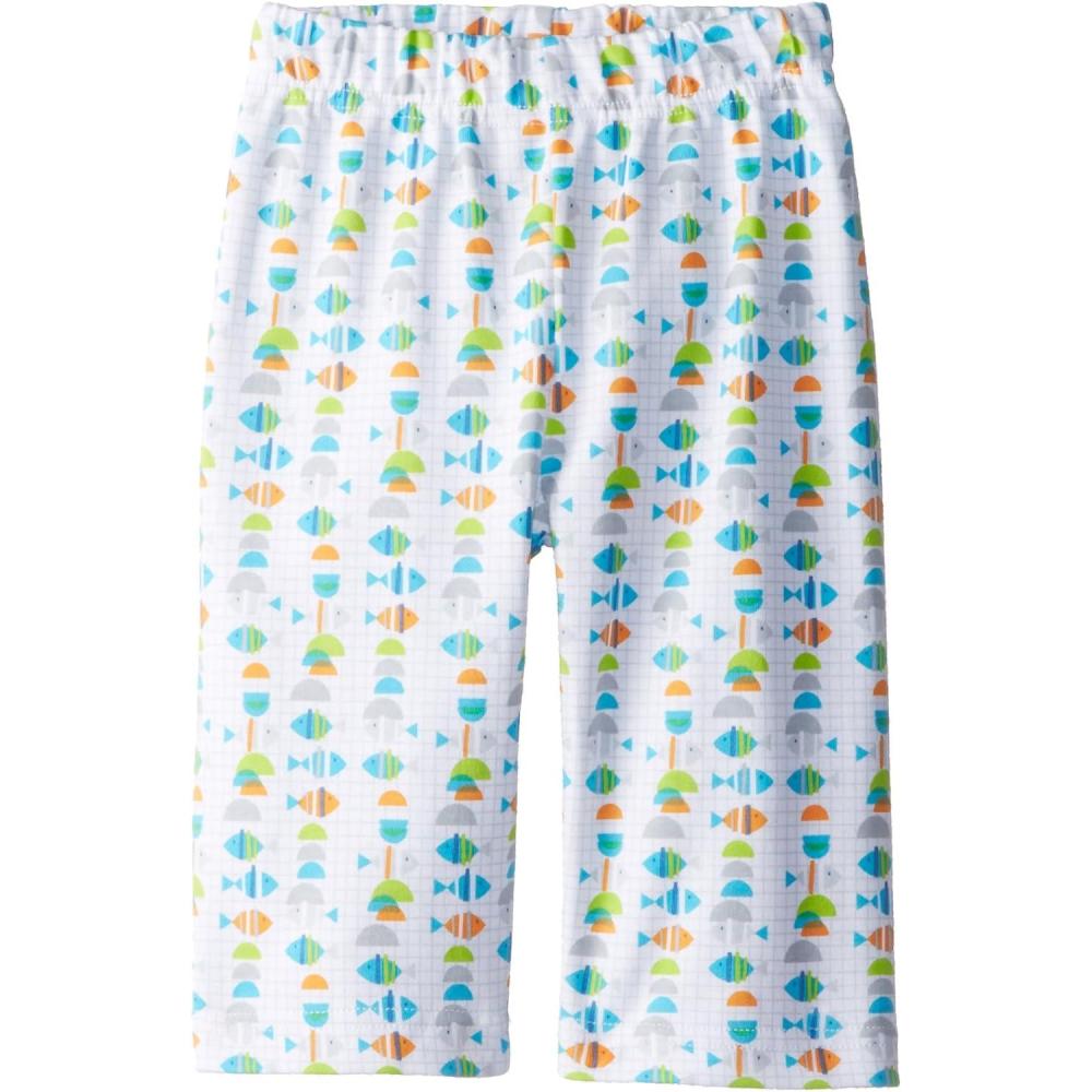 imageZutano Unisex baby Fishies PantWhite