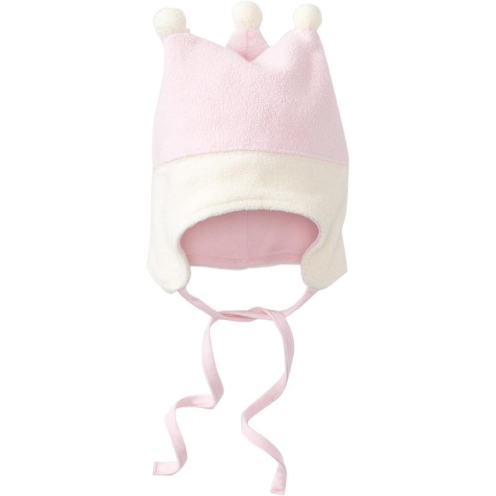 imageZutano Unisex baby Fleece Jester HatPinkCream