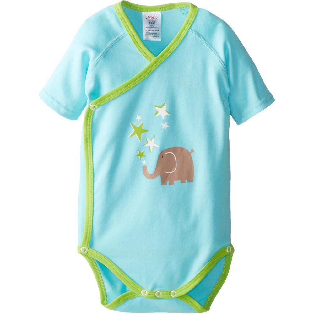 imageZutano Unisex baby Stars Screen Short Sleeve WrapAqua