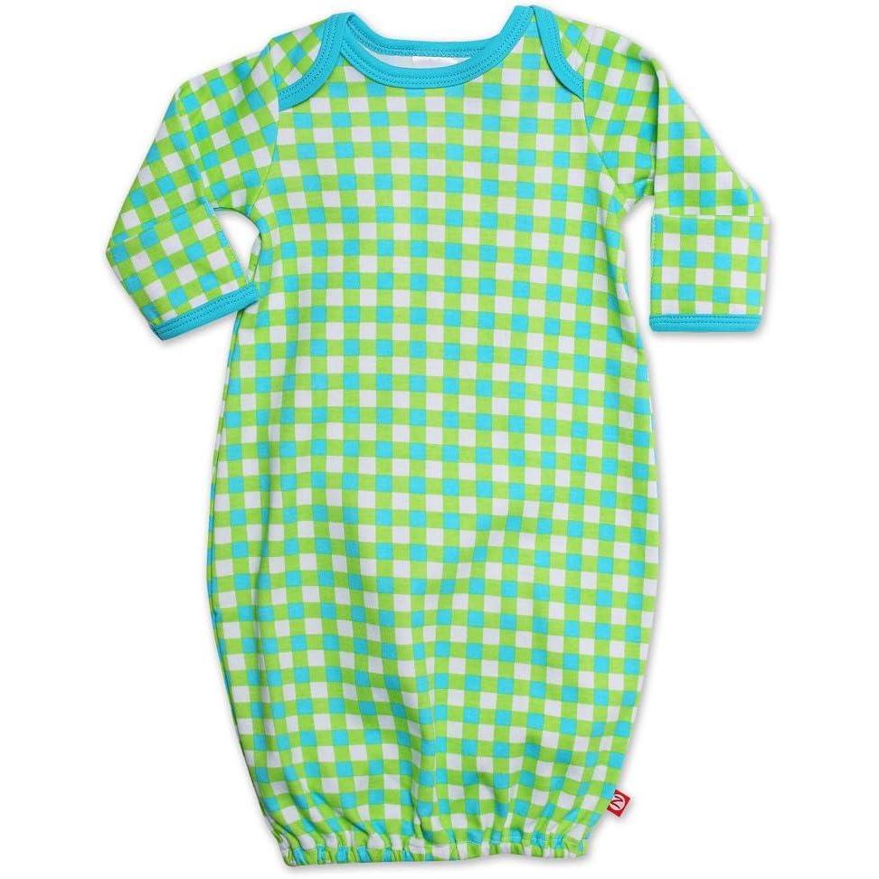 imageZutano Unisexbaby Newborn Fair And Square GownLime