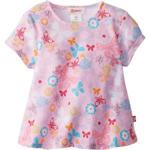 Zutano Baby Girls’ Short Sleeve Swing Tee(Blush)