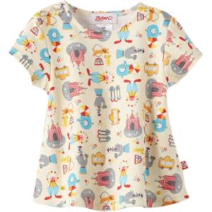 Zutano Baby Girls’ Short Sleeve Swing Tee(Cream)
