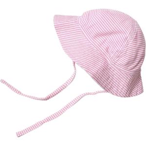 Zutano Unisex Baby Candy Stripe Sunhat, Hot Pink, 24M (18-24 Months)