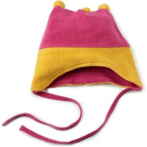 Zutano Unisex baby Fleece Jester Hat(Fuchsia/Tangerine)