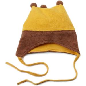 Zutano Unisex baby Fleece Jester Hat(Tangerine/Chocolate)
