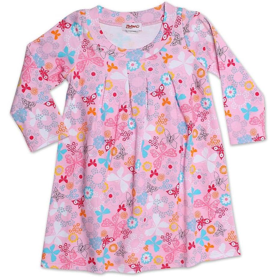 imageZutano Little Girls Summer Dream Pleat DressBlush
