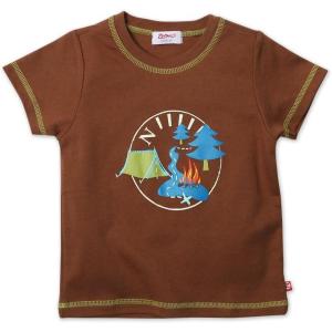 ZUTANO Little Boys’ Yosemite Short Sleeve Screen T Shirt(Chocolate)