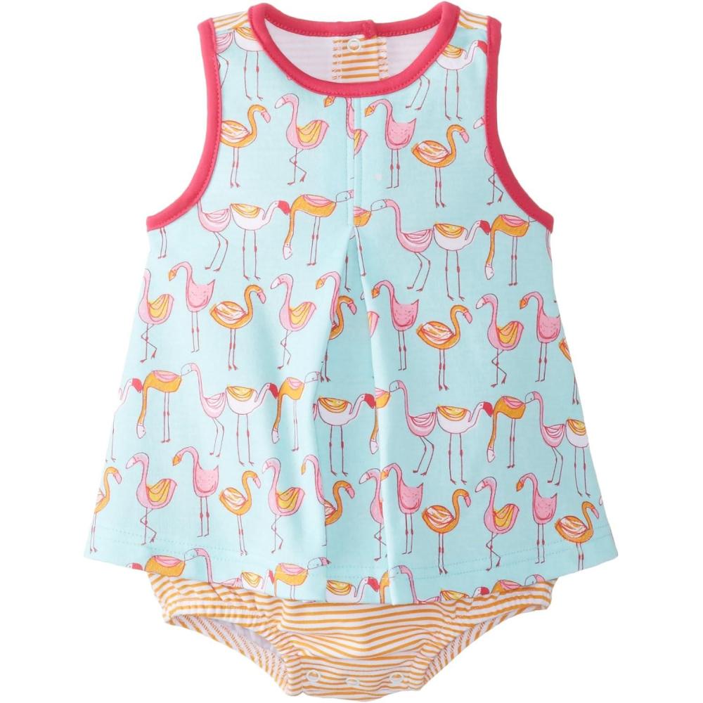 imageZutano Baby Girls Giardini A line JumperAqua