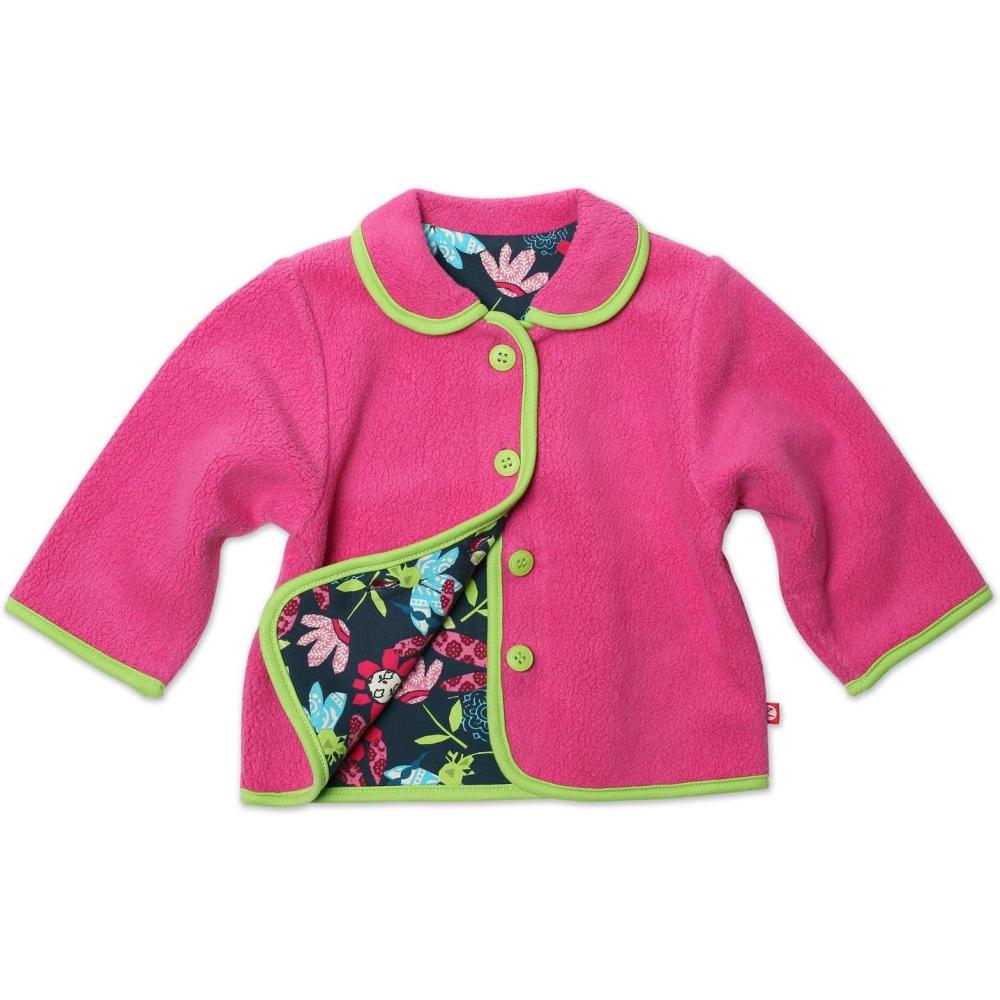 imageZutano Baby Girls Moonflower Barn JacketFuchsia