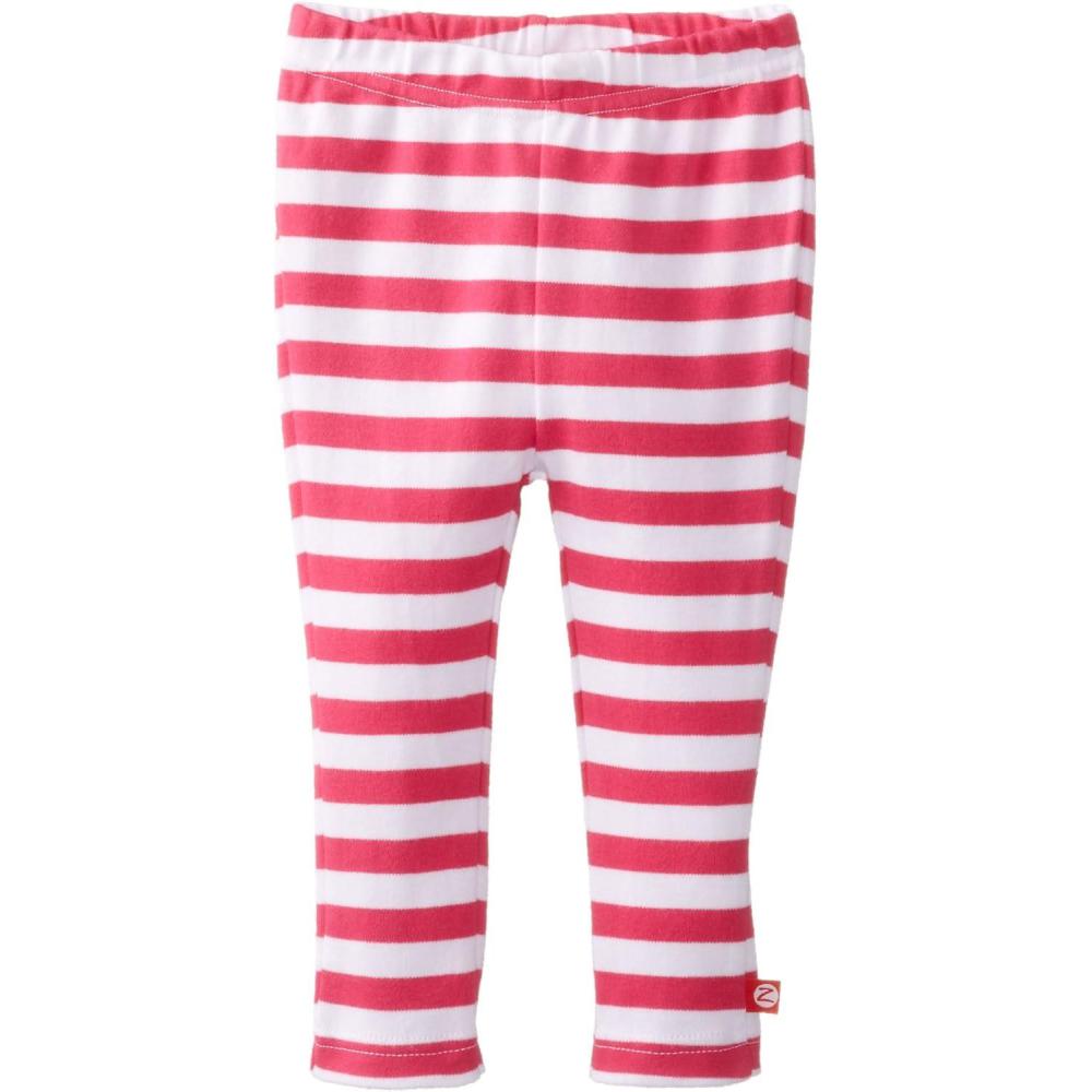 imageZutano Baby Girls Primary Stripe Skinny LeggingFuchsia