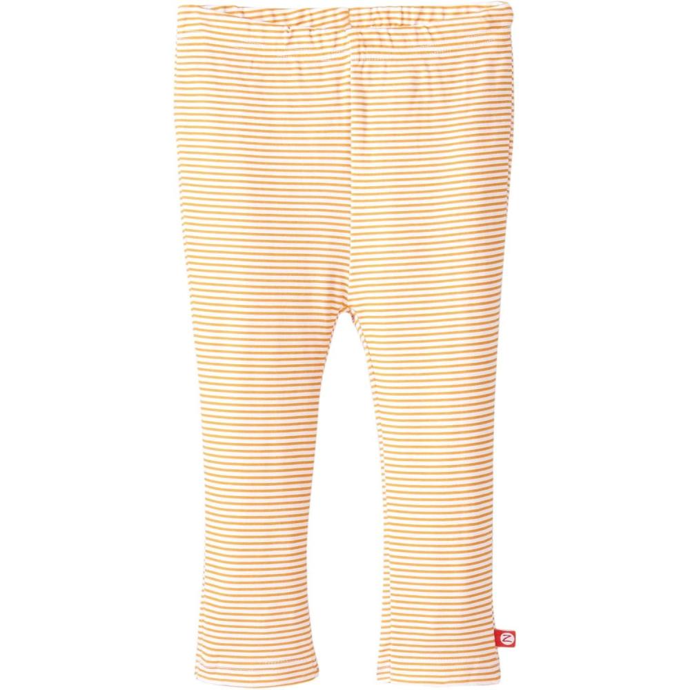 imageZutano Baby Girls Primary Stripe Skinny LeggingOrange