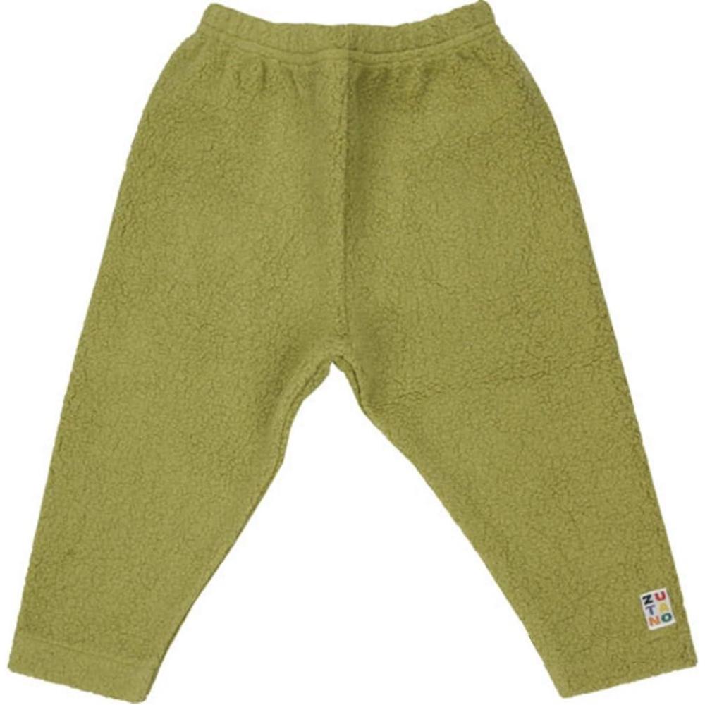 imageZutano Moss Green Fleece Leggings Unisex Baby 06 Months