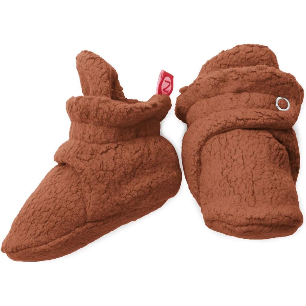 imageZutano Unisex Baby Fleece Bootie Chocolate 18 Months