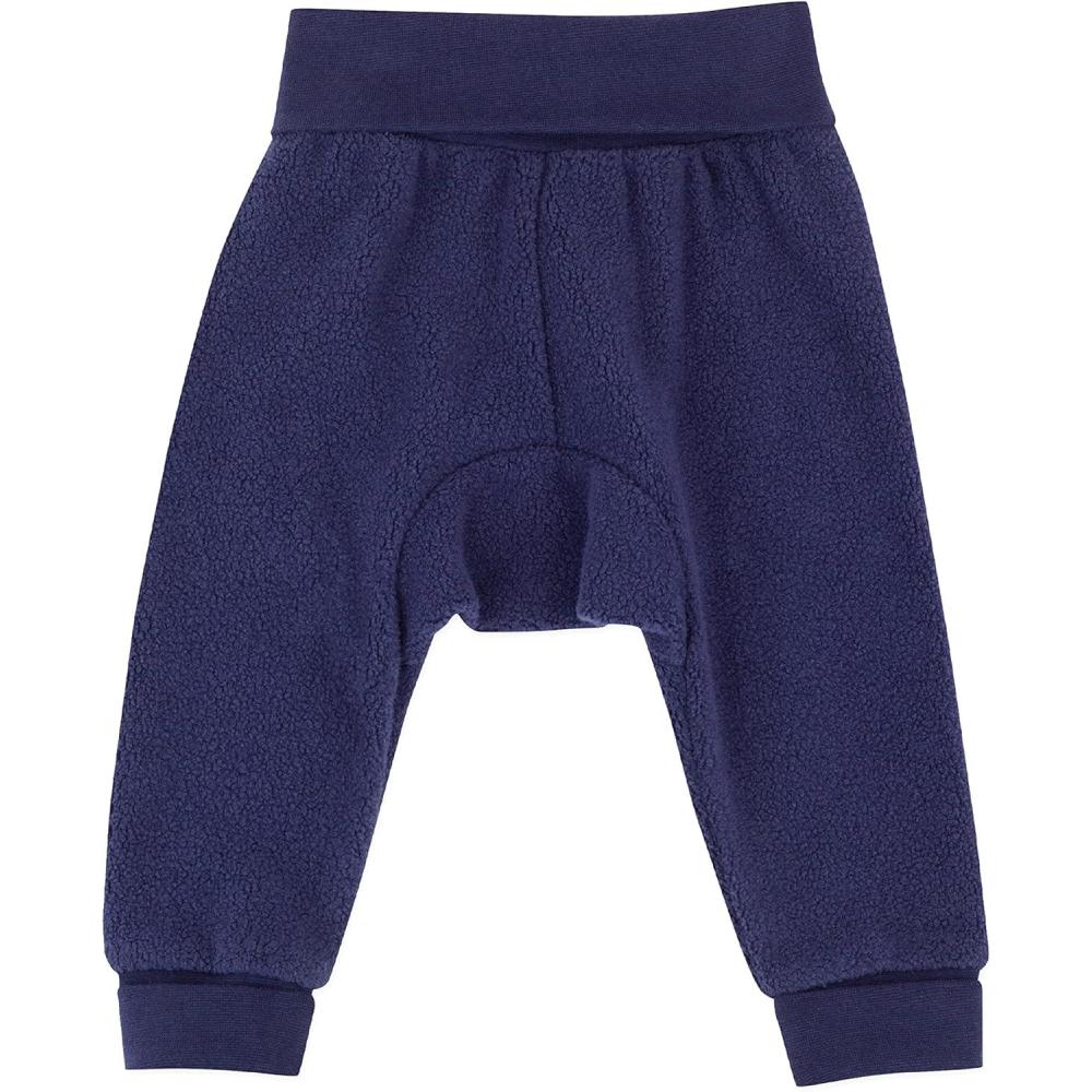 imageZutano Unisex Baby Fleece Pants for Boys and Girls Baby Sweatpants and Joggers True Navy 3 Months