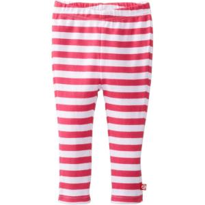 Zutano Baby Girls’ Primary Stripe Skinny Legging(Fuchsia)