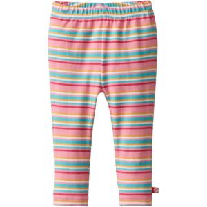 Zutano Baby Girls’ Primary Stripe Skinny Legging(Hot Pink)