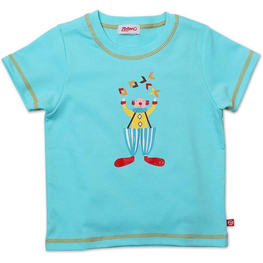 imageZutano Little Boys Helix Short Sleeve Screen TShirtAqua