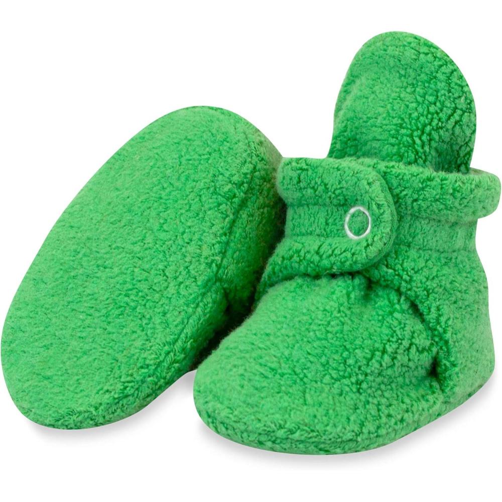 imageZutano babygirls Unisexbaby Newborn Cozie Fleece BootieApple