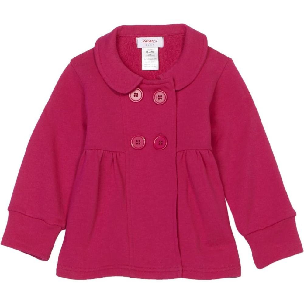 imageZutano Terry Bodice JacketFuchsia