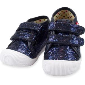 Zutano Baby Shoes for Walking, Infant, Toddler First Walking Shoes(Navy Sparkle)