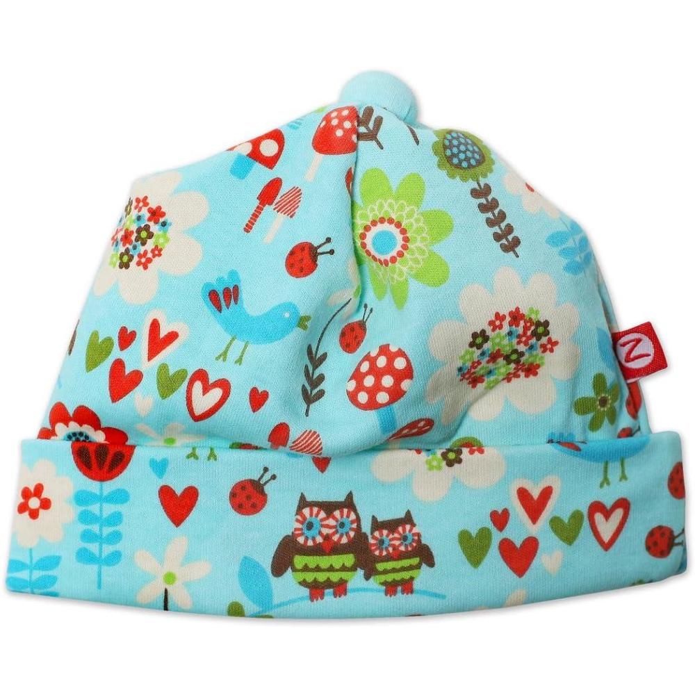imageZutano Babygirls Newborn Penny Lane CapAqua