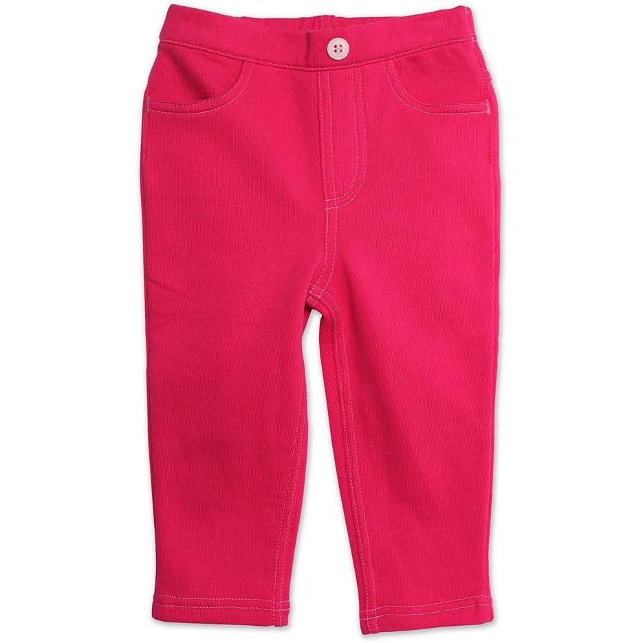 imageZutano Little Girls Terry Matchstick JeanFuchsia