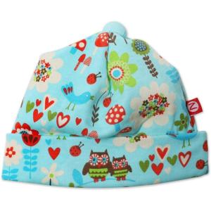 Zutano Baby-girls Newborn Penny Lane Cap(Aqua)